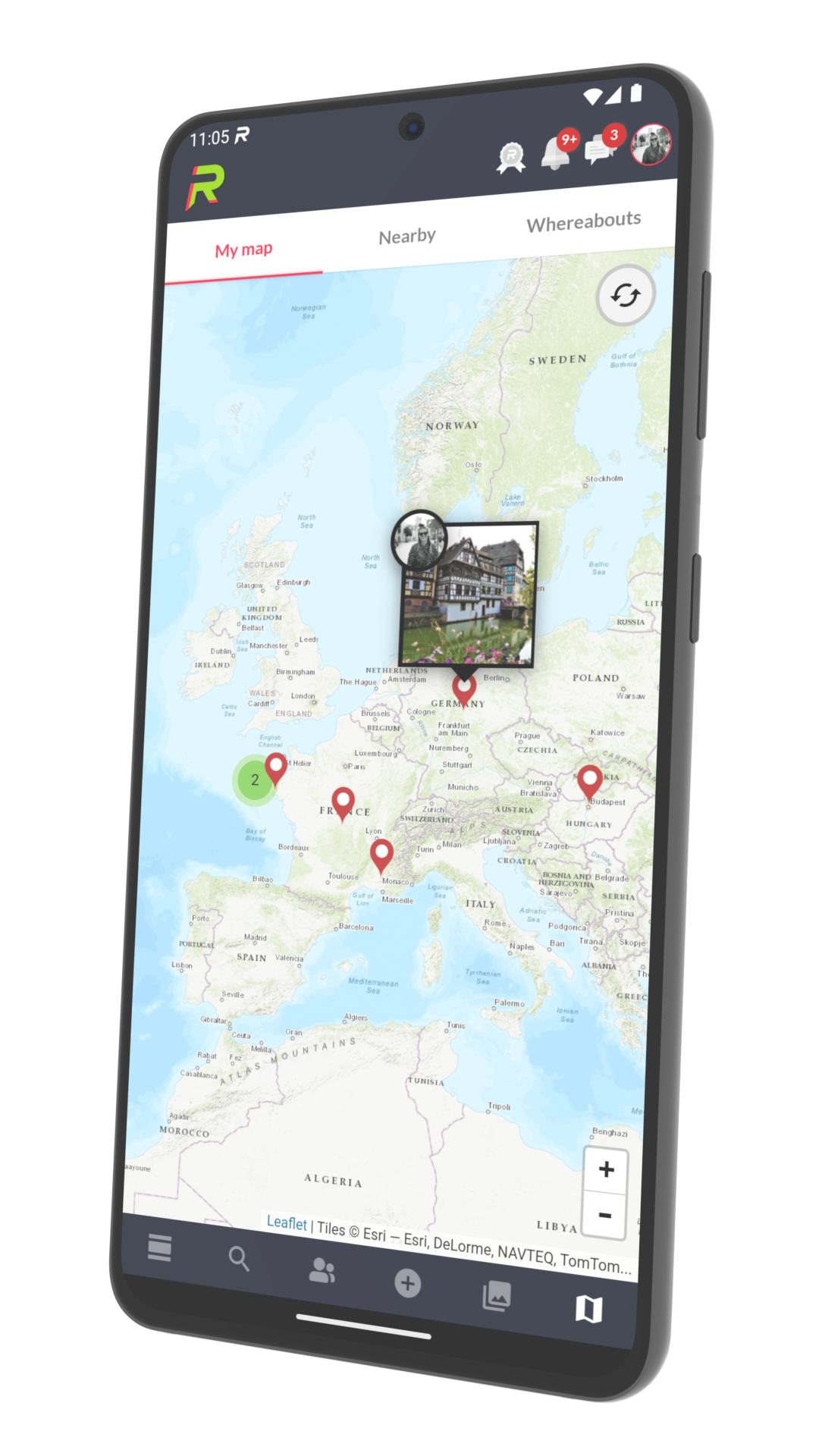 Rendezvous Location Screenshot